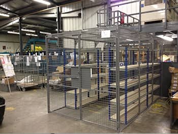 Mesh Partition & Storage Cages