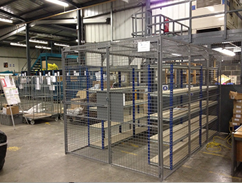 Mesh Partition & Storage Cages