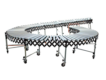Flexible Gravity Roller Conveyor System