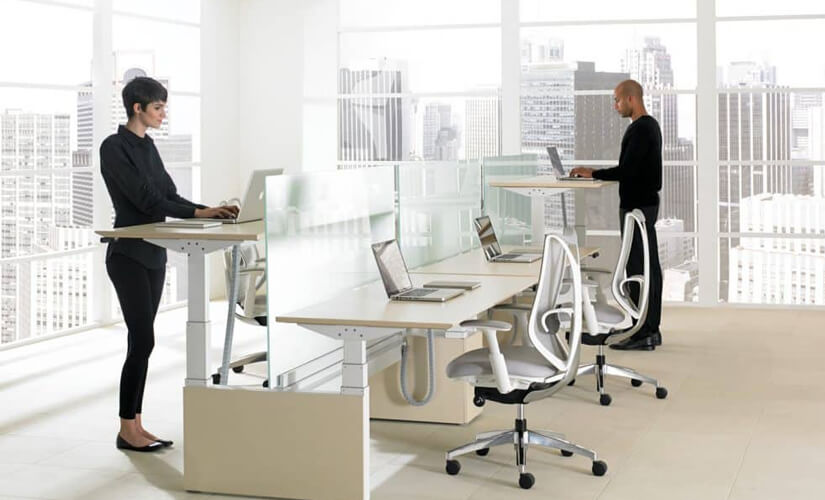 Adjustable Height Desk
