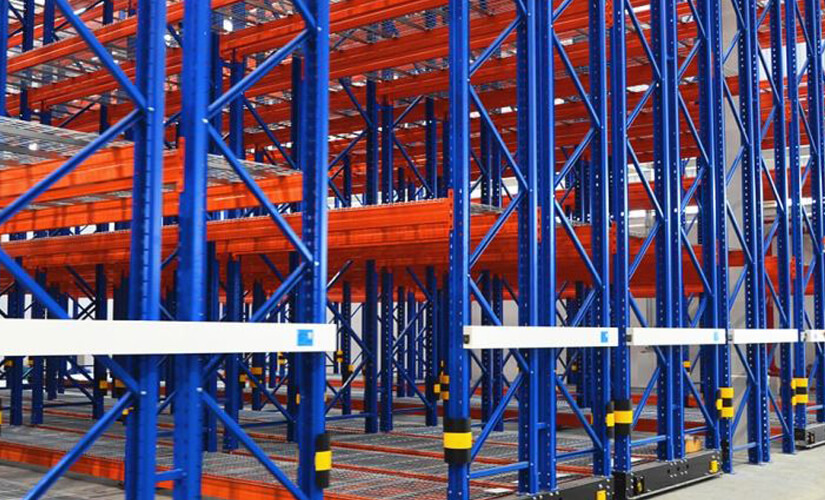 Mobile Pallet Racking System For Warehouse India